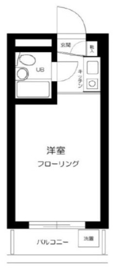 ベルサイユ池上の間取り|間取りです。