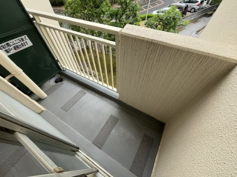 新檜尾台第4次住宅のバルコニー