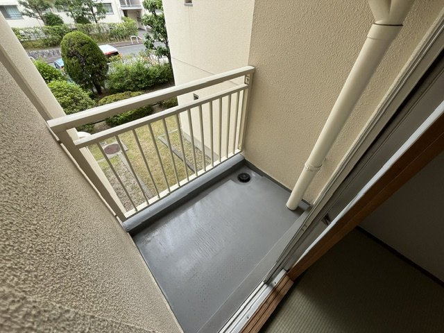 新檜尾台第4次住宅のバルコニー