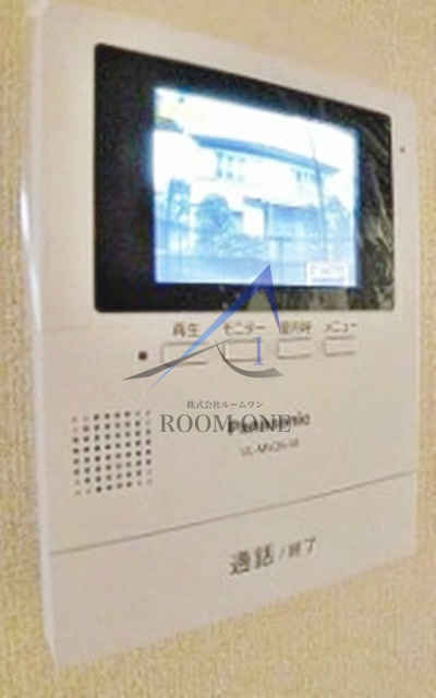 ハノックス21 のセキュリティ|モニター付きインターホンです。