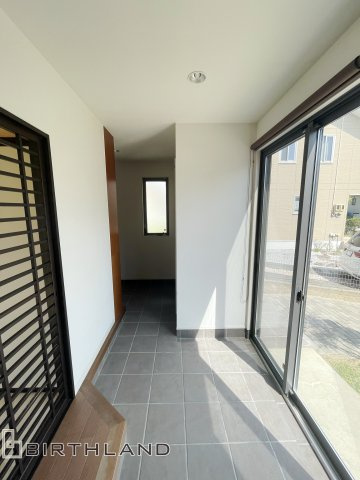安積町成田田向　サンステージこおりやま　中古住宅の玄関