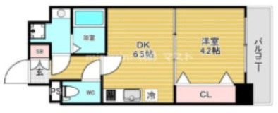 メイクス天王寺南の間取り