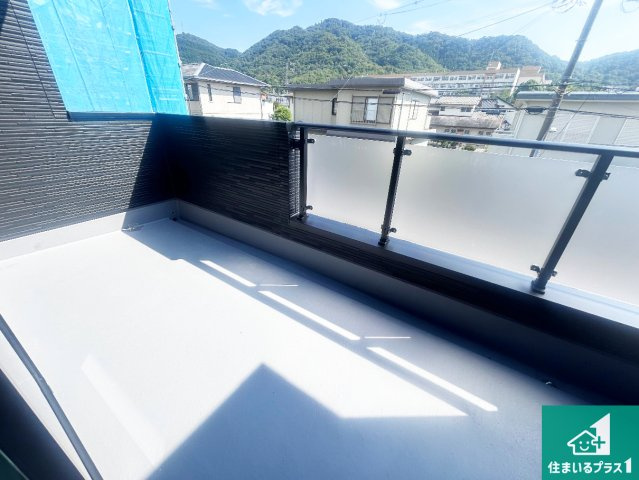 神戸市北区有野台　第1期　新築一戸建てのバルコニー|日当たりのよいバルコニー！お部屋が開放的に！