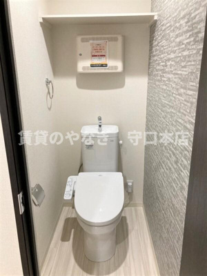 【トイレ】 | フジパレス門真本町Ⅲ番館 | 清潔感のあるトイレです