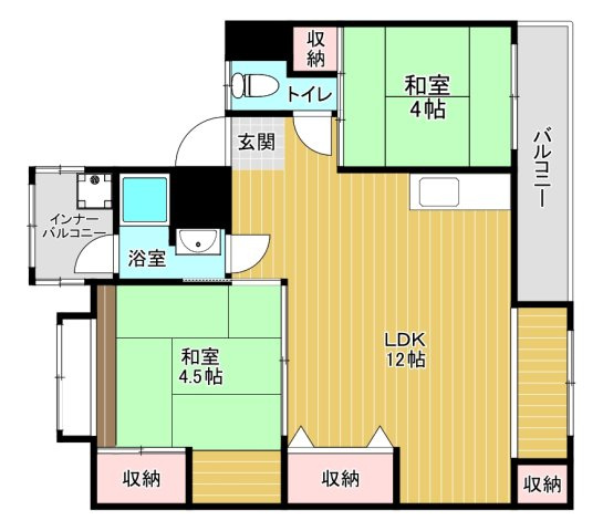 大蔵谷住宅の間取り