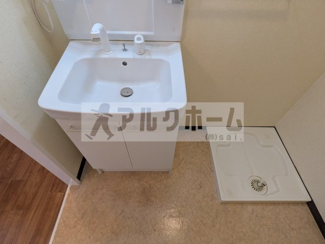 メゾン上市の洗面所