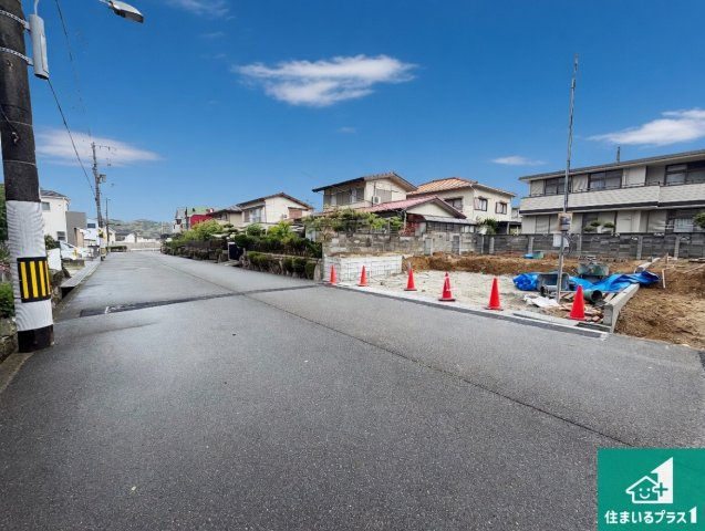 神戸市北区有野台　第1期　新築一戸建ての前面道路含む現地写真|周辺は落ち着いた街並みの住宅地！子育てがしやすい住環境です！まだ未完成ですが、現地でしかわからない事もございます。是非一度ご覧ください。