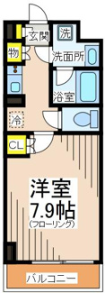 【間取り】 | プレールドゥーク千歳烏山