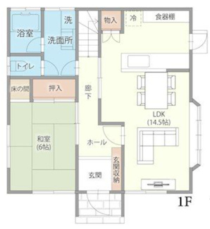 【間取り】 | 白岡市西１０丁目　中古戸建