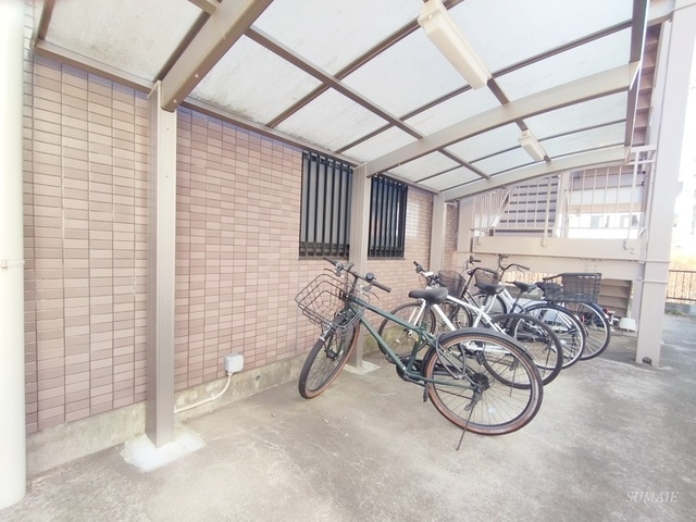 アドアップKのその他共用部分|自転車置き場です！