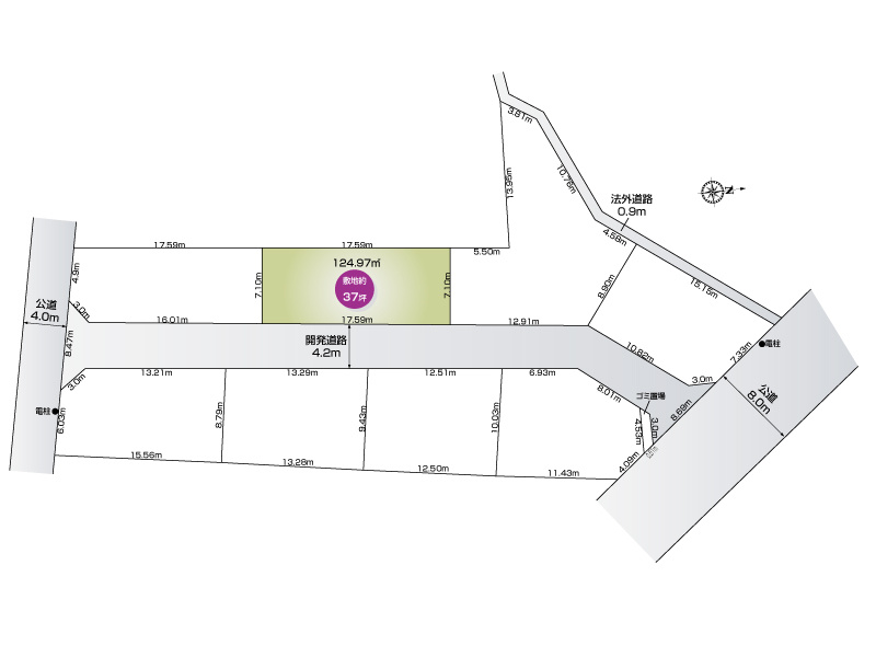 所沢市山口　８区画　6号地