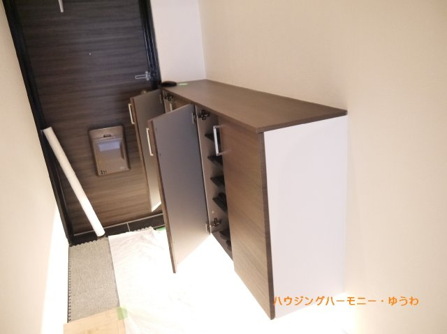 【収納】 | ホワイトパレスシンワ | シューズボックスが付いている玄関です。