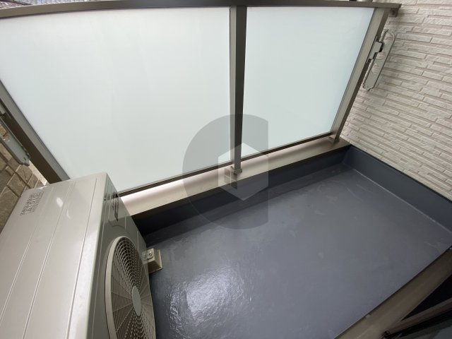 トップヒル森河内のバルコニー