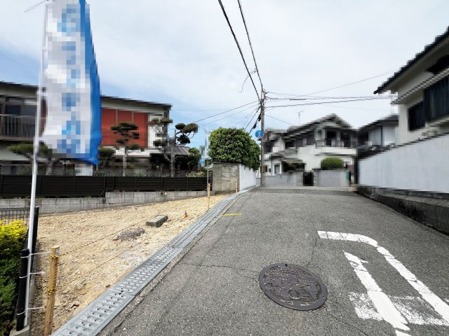 堺市西区堀上緑町１丁の売地の前面道路含む現地写真|自由設計対応ですので、お好きな間取りで個性あふれる住まいにしてくださいね！
