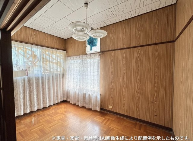 千葉県銚子市海鹿島町中古戸建の洋室