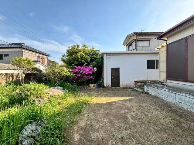 千葉県銚子市海鹿島町中古戸建の庭