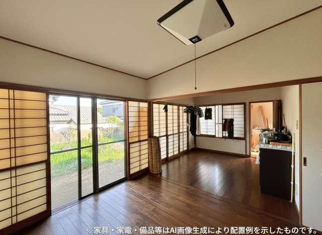 千葉県銚子市海鹿島町中古戸建の洋室