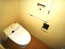 フォルム四谷外苑東のトイレ|ゆったりとした空間のトイレです