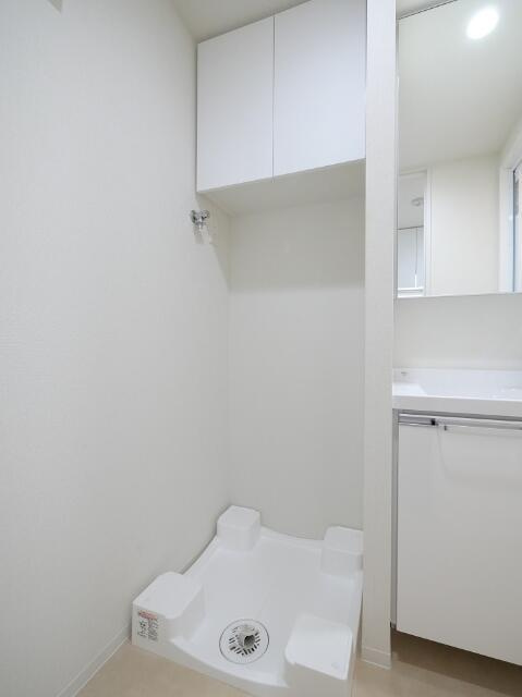 ＴＨＥ　ＰＲＥＭＩＵＭ　ＣＵＢＥ　Ｇ　東中野の設備|洗濯機置き場です