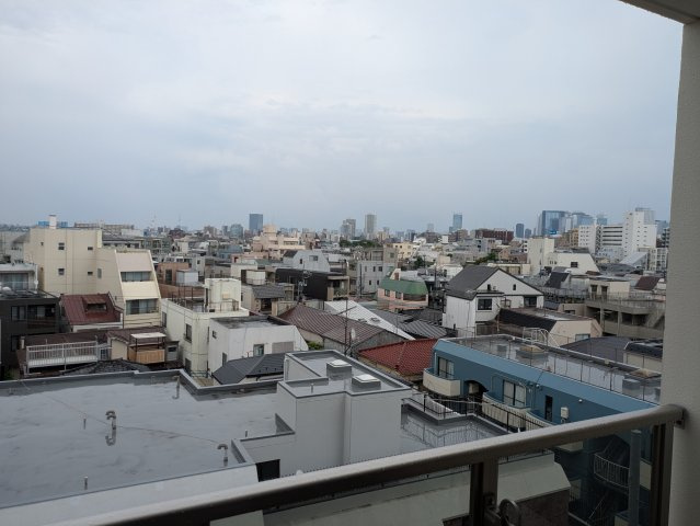 ラティエラ中野新井の展望|バルコニーからの眺望です