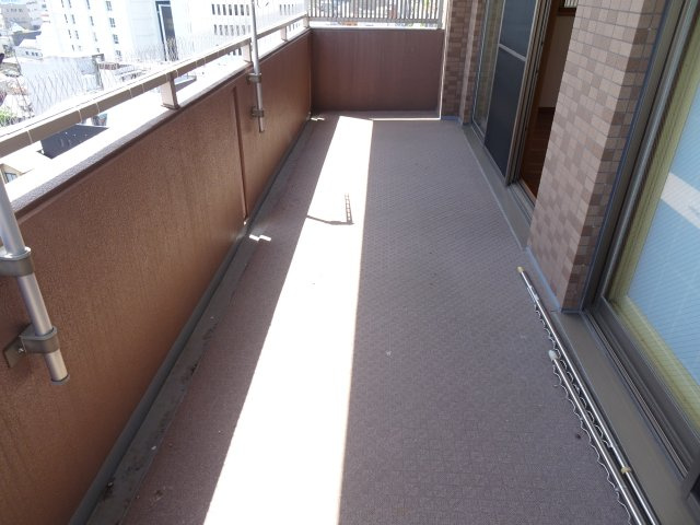 キャッスルハイツ大垣郭町のバルコニー