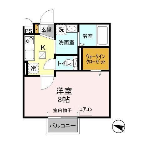 ヴィラ・グランメールⅡの区画図