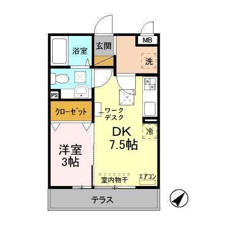 クレストフォートの区画図