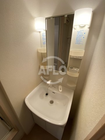 マロット天神橋の独立洗面台|マロット天神橋　独立洗面化粧台