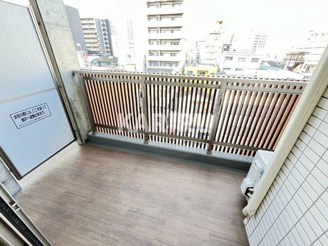 Kaunis都島のバルコニー