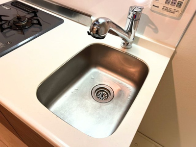 【キッチン】 | 東武ハイライン都立大 | ◆浄水器一体型なのでシンクまわりがスッキリ！ハンドシャワー付きで便利。
