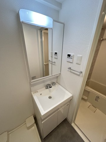 S-RESIDENCE阿波座WESTの洗面所