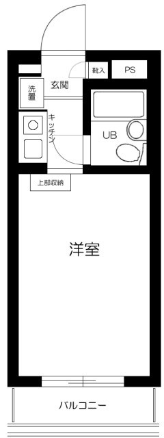 スカイコート都立大学の間取り