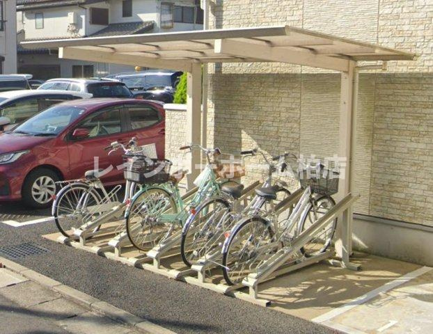 リブリ・白山EASTのその他共用部分|駐輪場です
