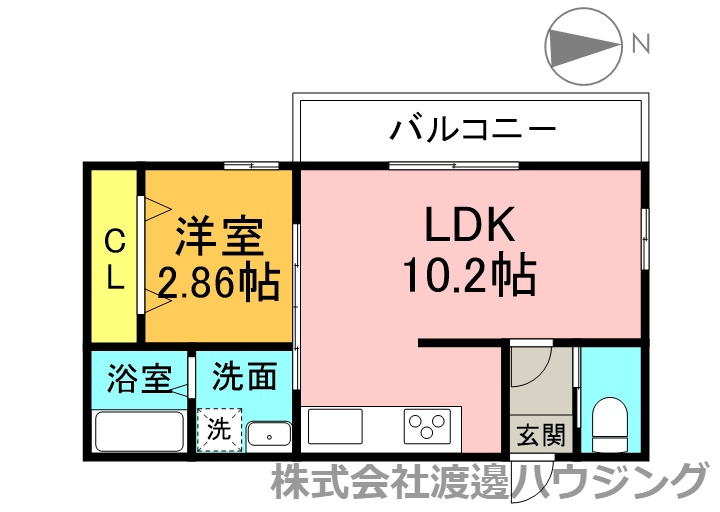 プリヴェ江坂の間取り