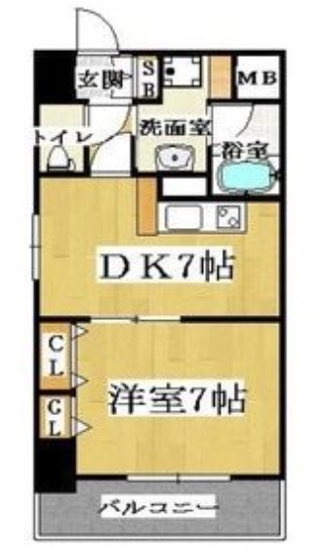 【間取り】 | CITY SPIRE難波南