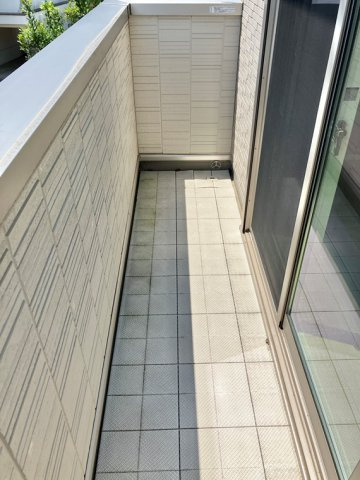谷原戸建のバルコニー