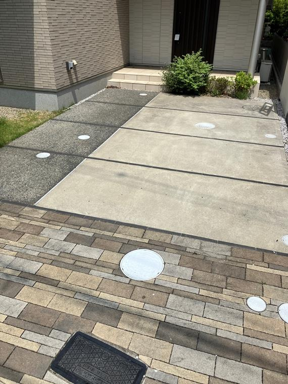 谷原戸建の駐車場