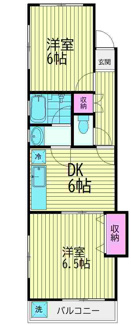 【間取り】 | サンハイツオオヤマ