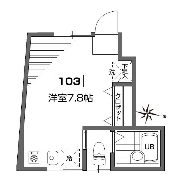 グランエッグス茗荷谷の間取り|間取り図