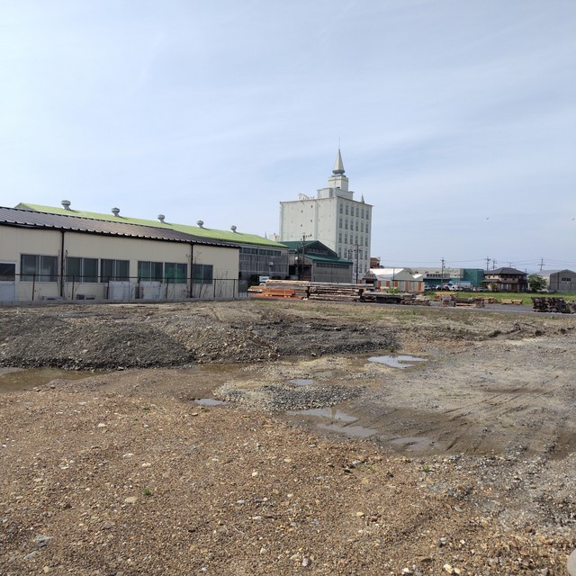 岐阜市茶屋新田３丁目の事業用地の外観