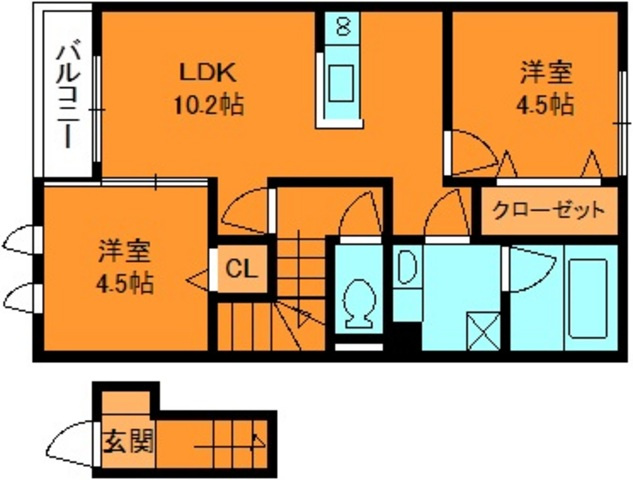 ウィット郡山の間取り