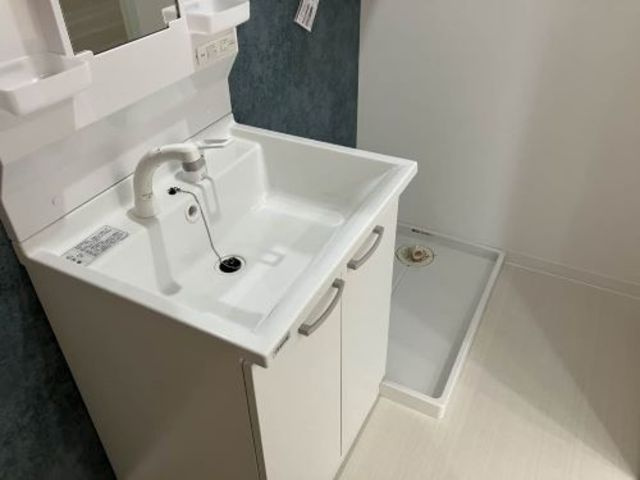 三央ハイツの洗面所