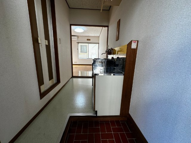 パールハイツの玄関
