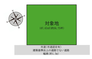 【土地図】 | 売地　高砂市米田町米田