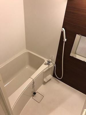 ソリッソシエロアズールの浴室