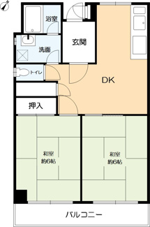 【間取り】 | マルヤマハイツ