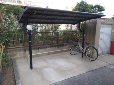 【その他】 | レオパレスエトワール南生田 | 駐輪場　原付＆自転車のみ駐輪可能