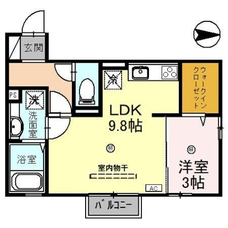 クレシア山総Ⅱの間取り