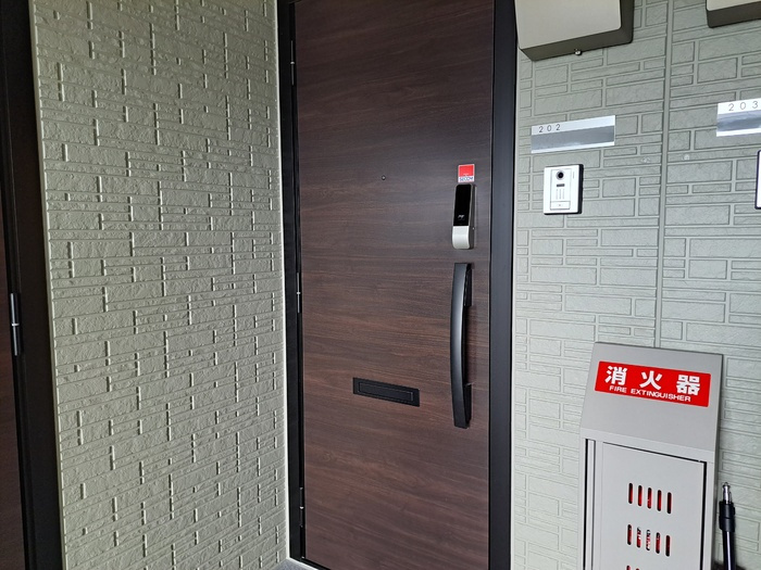 クレシア山総Ⅱの玄関