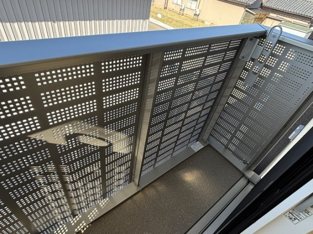 クレシア山総Ⅱのバルコニー